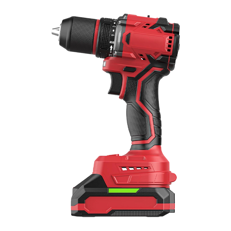 21 V harjaton 10 mm:n kompakti pora Lithium-Ion-tekniikalla